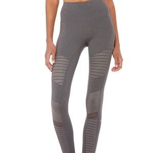 Alo Yoga Slate High Waisted Gray Leggings